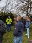 Wildbienen-Nisthilfe Bauaktion des großen Modells 01