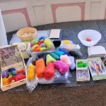 Was man zum Filzen braucht - Workshop Malen und Filzen