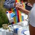 Malaktion - frische Farben